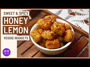 Honey-Lemon Veggie Nuggets Recipe | Easy Indian Evening/Party Snacks (VEG) Recipe At Home