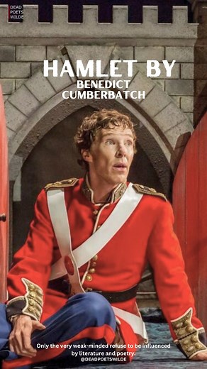 Dead Poets Wilde | Pratik ☾ on Instagram: "William Shakespeare’s ‘Hamlet, performed by British actor, Benedict Cumberbatch. #deadpoetswilde #benedictcumberbatch #williamshakespeare"