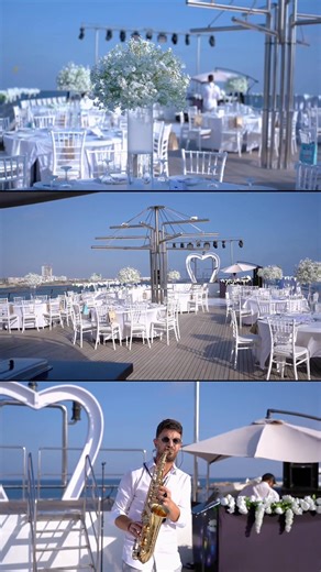 A single day, marking a lifetime of love💍 Our mega yacht, Ocean Vision, seen some incredible celebrations, but this one was something else. The saxophone player had everyone amazed, the dancing was infectious, and those fireworks were the perfect finale to such a fabulous day. Could a yacht wedding be your dream come true? 💌Download a brochure via the link in our bio to find out! #weddinginspiration #weddingideas #love #weddinginspo #destinationwedding #yachtwedding #weddingvenue #bridetobe | 