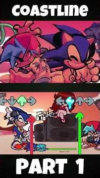 FNF - VS Sonic [PART 1|Coastline] [MOD SONIC JAM] (FNF MOD) #shorts