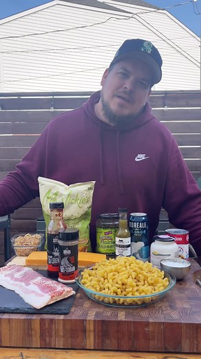 MAC’N CHEESE ANETH ET BACON #recipes #bacon #macncheese #pickles #food #bbq #bbqlife #recette #montreal #quebec | Projet BBQ