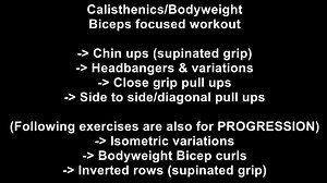 6.2K views · 146 reactions | Bodyweight Biceps Workout - Exercises & Routines More motivation►www.youtube.com/watch?v=gM4hydFgWZA | Bar Connection Community | Facebook