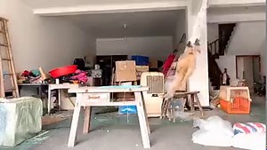 #ViralVideo | Have you ever wondered what happens when you leave your pet at home alone? A video of two dogs having a good time when left alone in a residence recently went viral. The dogs are shown playing on their own in what appears to be a temporary storeroom in an undated video circulating on the internet. The ecstatic canines are shown taking turns climbing up on a wooden table to jump in and hold onto what appears to be a tangled-up nylon rope swing. #dogs #funtime #dogsvideo #petlovers #