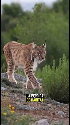 Recovery of the Iberian lynx in Spain #reels #science #planet
