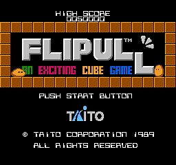 Flipull (Plotting) (NES) - online game | RetroGames.cz