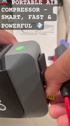 🚘 PORTABLE AIR COMPRESSOR – SMART, FAST & POWERFUL 💨