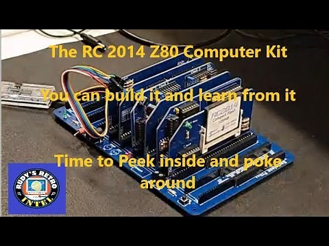 RC2014 Z80 based computer kit that you build today!