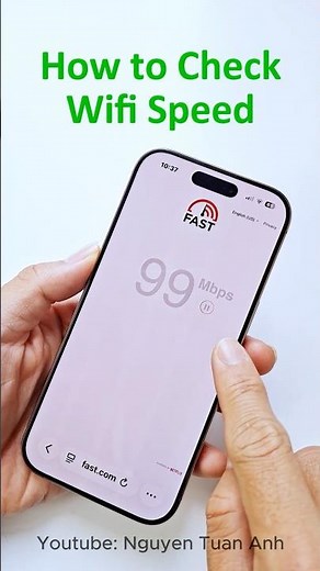 How to check wifi speed without app