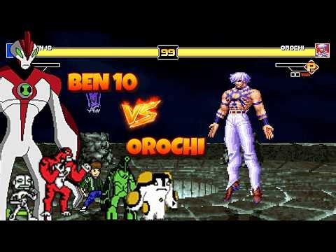 Ben 10 vs Orochi KOF MUGEN Fight (2026) – Ultimate God Battle You’ve Never Seen