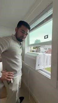 How to install a air conditioner #tiktokshop #airconditioner #windowairconditoner #summerfinds