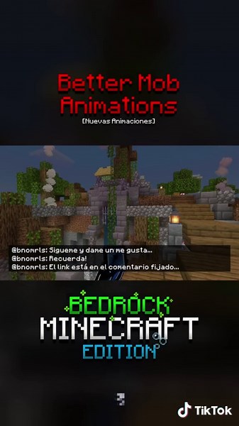 Las Mejores ANIMACIONES para Minecraft Bedrock