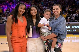 'My Baby' -- Candace Parker's Wife Anna Petrakova Cheers On as WNBA Legend Attends Player of the Year Award Dinner