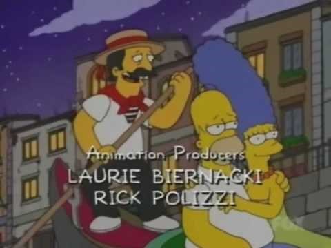 The Simpsons, season 17, episode 08 "The Italian Bob", song "Immoral"