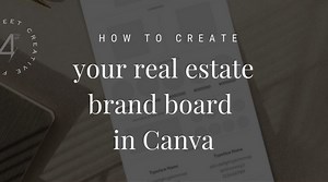 How to Create a Brand Board in Canva | Melanie Grey Inc