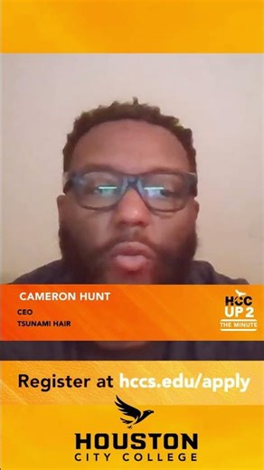 Mr. Hunt talks Tsunami Hair and HCC Business Plan Competition