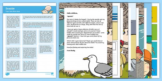 Seaside Topic Year 1 - Ideas and Resource Pack