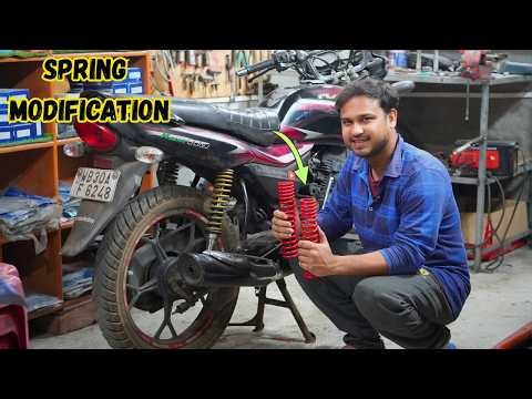 Hybrid Suspension Setup 😱 Glamour Shock + Platina Spring Result