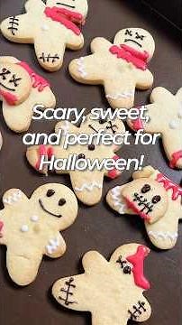 Broken Gingerbread Men for Halloween