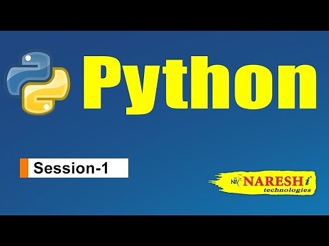 Python Online Training Session: 1 | Best Python Tutorials | Python Training Videos