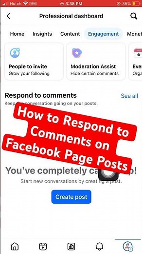 How to Respond to Comments on Facebook Page Posts📲 #facebook #tutorial #howto #comments
