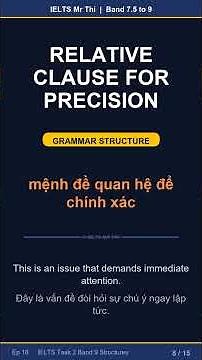 15 Cụm Collocations Giúp Lấy IELTS Writing & Speaking Band 8-9 | Ep16 IELTS Task 2 Band 9 Structures