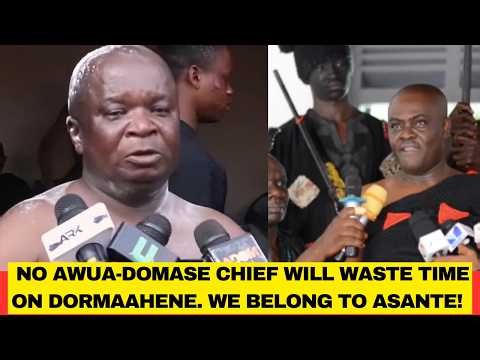 Dormaahene Dares Not Try Asantehene on Awua-Domase Stool
