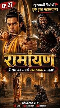 Ramayan Ep. 28 | श्रीराम का सबसे खतरनाक सामना! रहस्यमयी किले में शुरू हुआ महासंग्राम ⚔️😱