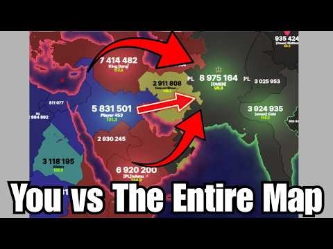 When It's Now You Vs The Whole Map | Territorial IO