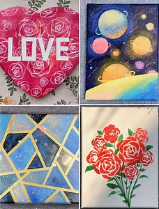 4.5K views · 20 reactions | Creative DIY Painting Ideas for Beginners | Art & Craft | Facebook