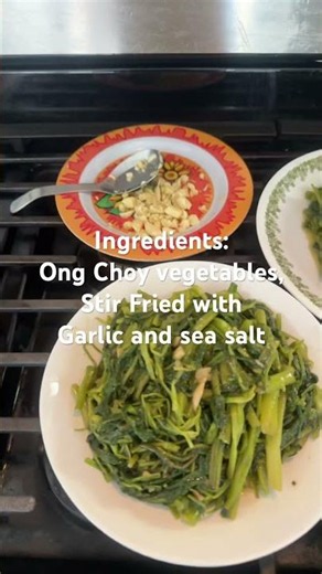 10 min rau muong xao toi chi can canh tay kheo #quickrecipe #vietnamcooking