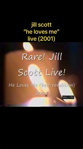 Jill Scott He Loves Me live 2001 performance