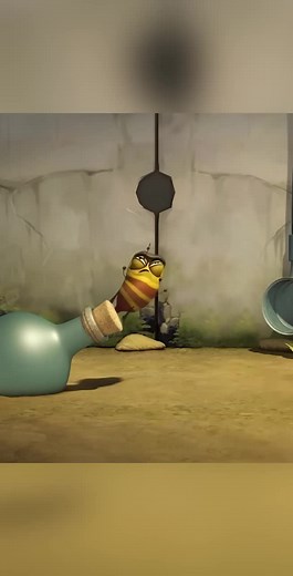 Larva and Bee 2 Cartoon - Funny Shorts Compilation