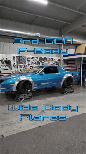 Hammer Fab on Instagram: "The time is NOW to get on our email list for these steel wide body fender flares. We will only be making a limited run of them. We will notifying those who are on “the list” first! To get on the list comment FLARES below to receive a link in your DMs. Click the link to sign up. #iroc #thirdgen #widebody #fbody #camaro"
