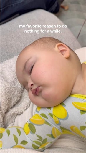 Someday these little naps on my lap will be gone…so for now, the rest of the world can wait 🥹