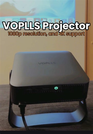 The VOPLLS projector is a compact and portable device praised for its ease of use with features like autofocus and keystone correction, making it ideal for casual movie nights and home entertainment. While reviews highlight its solid image quality, native 1080p resolution, and 4K support for sharp visuals. @VOPLLS Projector. jp @vopllsprojector.02 #projector #vopllsprojector #4kprojector #プロジェクター #1080p60fps