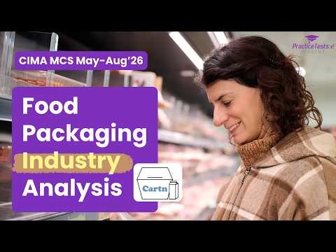 CIMA MCS Pre-Seen 2026: Industry Analysis Explained | Cartn Case Study + Key Exam Insights