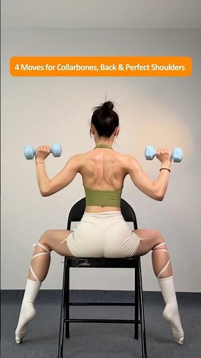 4 Daily Moves to Tone Underarms, Highlight Collarbone, Strengthen Back and Sculpt Perfect Shoulders