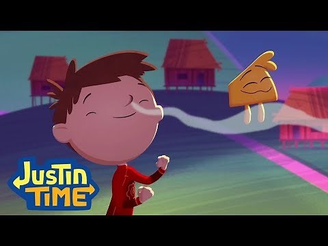 Justin Time | Shortcut Cake Drop | Season 3 Episode Clip