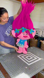 Poppy/ Trolls/ PIÑATA #piñataspersonalizadas #pinatas #poppy #poppytroll #troll #trolls #followers #seguidores #fypシ゚ #ParaTiii #diy # | Dunia Noriega