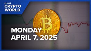 Bitcoin briefly slides to $74,000 as trade tensions keep pressure on global markets: CNBC Crypto World