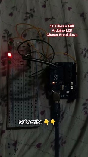 Amazing LED chaser | Arduino Projects | IoT project #engineering #innovation #arduino