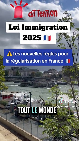 Loi immigration 2025 Les nouvelles règles pour la régularisation en France 2025 #immigrant #immigration #loi #regularisation #sejour #brunoretailleau #videoviral #2025 #information #actu #explore #france🇫🇷