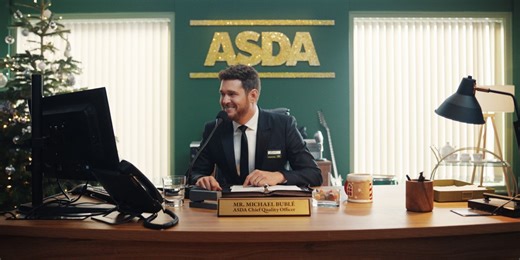 Michael Bublé stars in Asda's Christmas advert shot by Taika Waititi