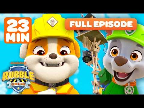 Rubble & Rocky Build a Bear Island! 🐻🏝️ FULL EPISODE | Rubble & Crew