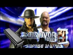 FULL MATCH - Undertaker vs Big Show Casket Match Survivor Series 2008 WWE Stop Motion Action Figures