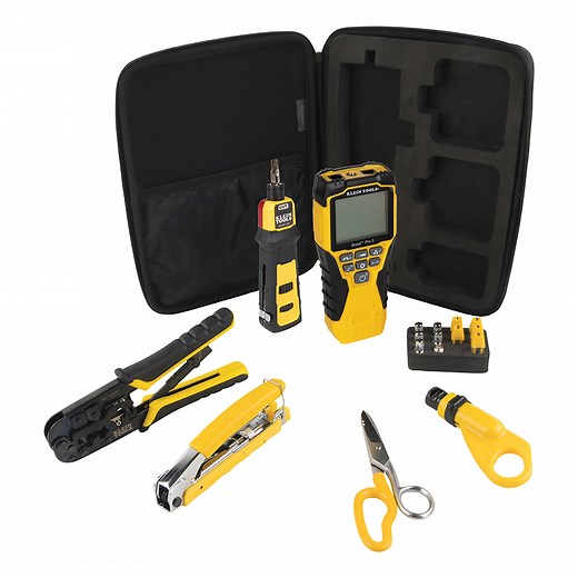 VDV Apprentice Cable Installation Kit with Scout® Pro 3, 6-Piece - VDV001819 | Klein Tools