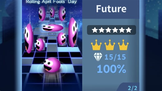 【Rolling Future Fate】Future（愚人节版），完美通关，6星