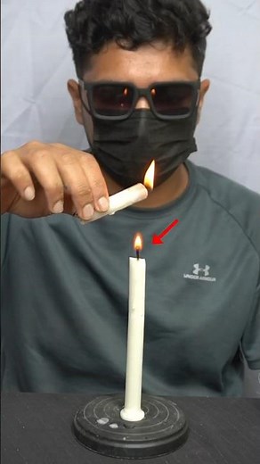 Candle Smoke Trick – Relight a Candle Without Touching! 😱 | Amazing Experiment