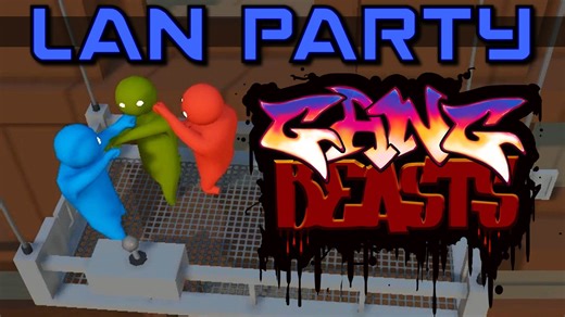 Gang Beasts - Window Washer Warriors - LAN Party