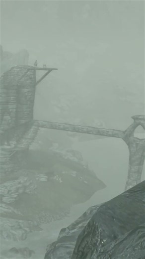Skyrim Towers at Darkshade — Calm Mist & Fog Ambience 🌫️